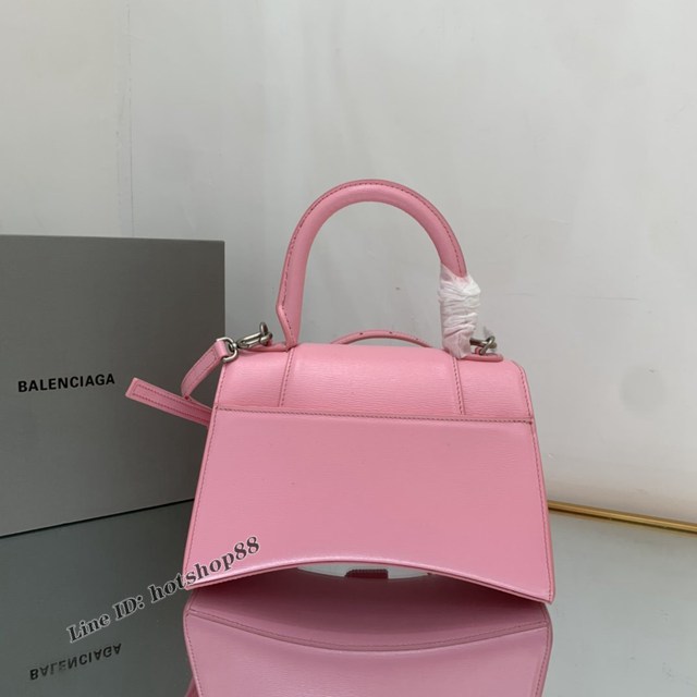 Balenciaga專櫃爆款手搓紋鑽扣S號手提包 巴黎世家Hourglass沙漏包 fyj1902